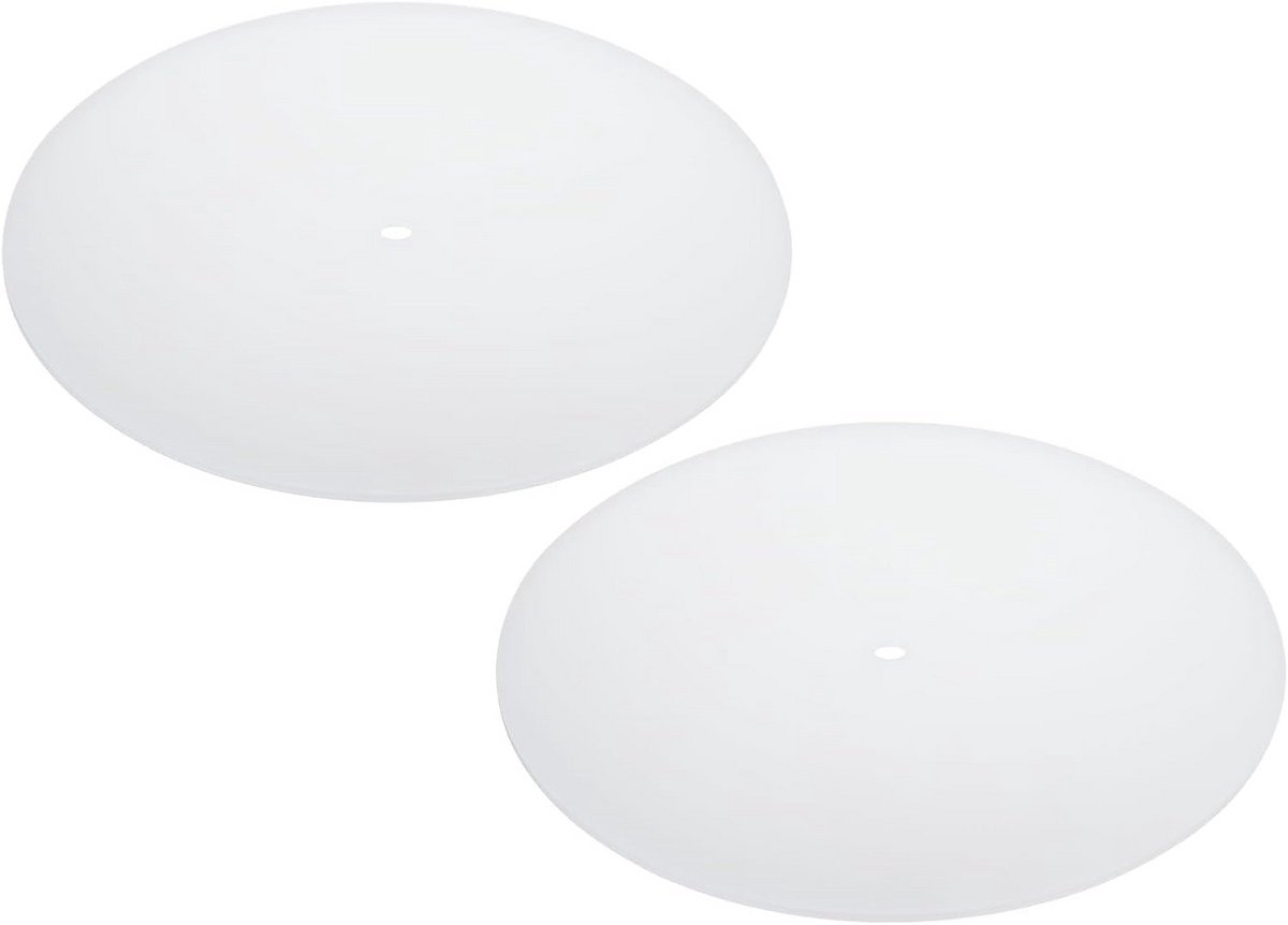 2x Ronde Acryl Lampendiffuser voor Hanglampen en Plafondlampen (50 cm Doorsnede)