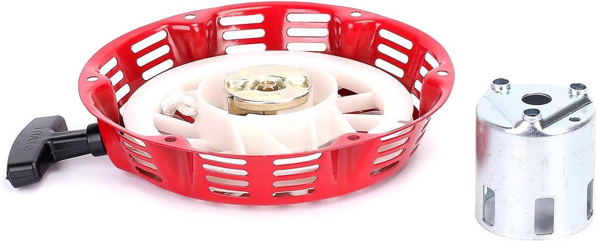 Recoil Starter Trekstart Assemblage voor GX340 GX390 GX610 GX620 188/190F Motoren - Vervangingsonderdelen voor Trekstart en Startercup, Duurzame Starter Kit
