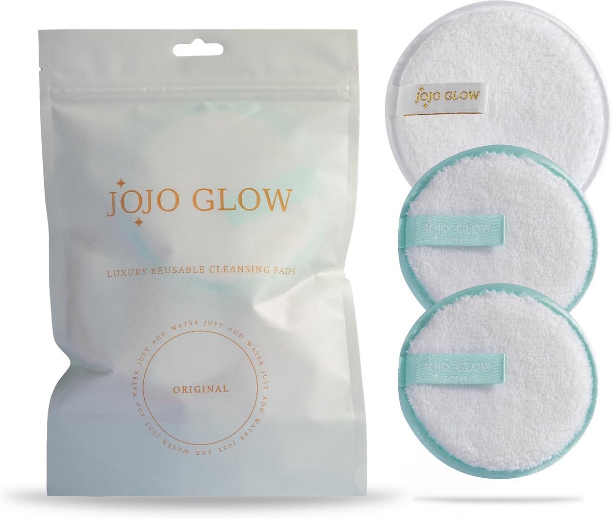 Herbruikbare Microvezel Make-up Remover Pads voor Diepe Gezichtsreiniging