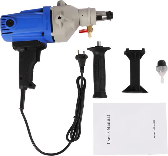 Elektrische grondboor 1900 W met boorbit 120 mm - professionele aardboor voor paal gaten en leidingen - krachtige grondboormachine met geborstelde motor — afbeelding 5