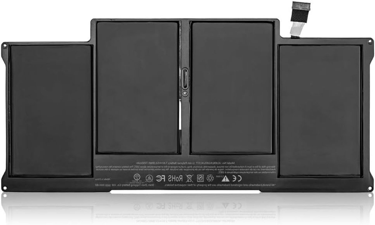 Laptop Accu voor MacBook Air 13" - Vervangingsbatterij A1496 A1405 A1377, 7.6V, Hoge Capaciteit, Betrouwbare Prestaties