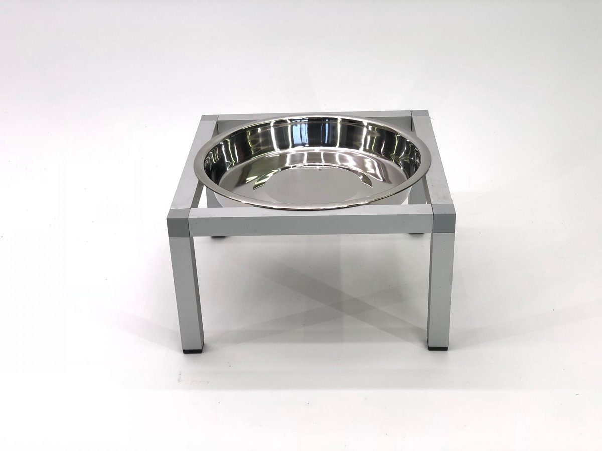 Volière bad met rvs schaal 25 cm - Volière bad 25 cm met standaard - brute - Volière - Badschalen - Benodigdheden