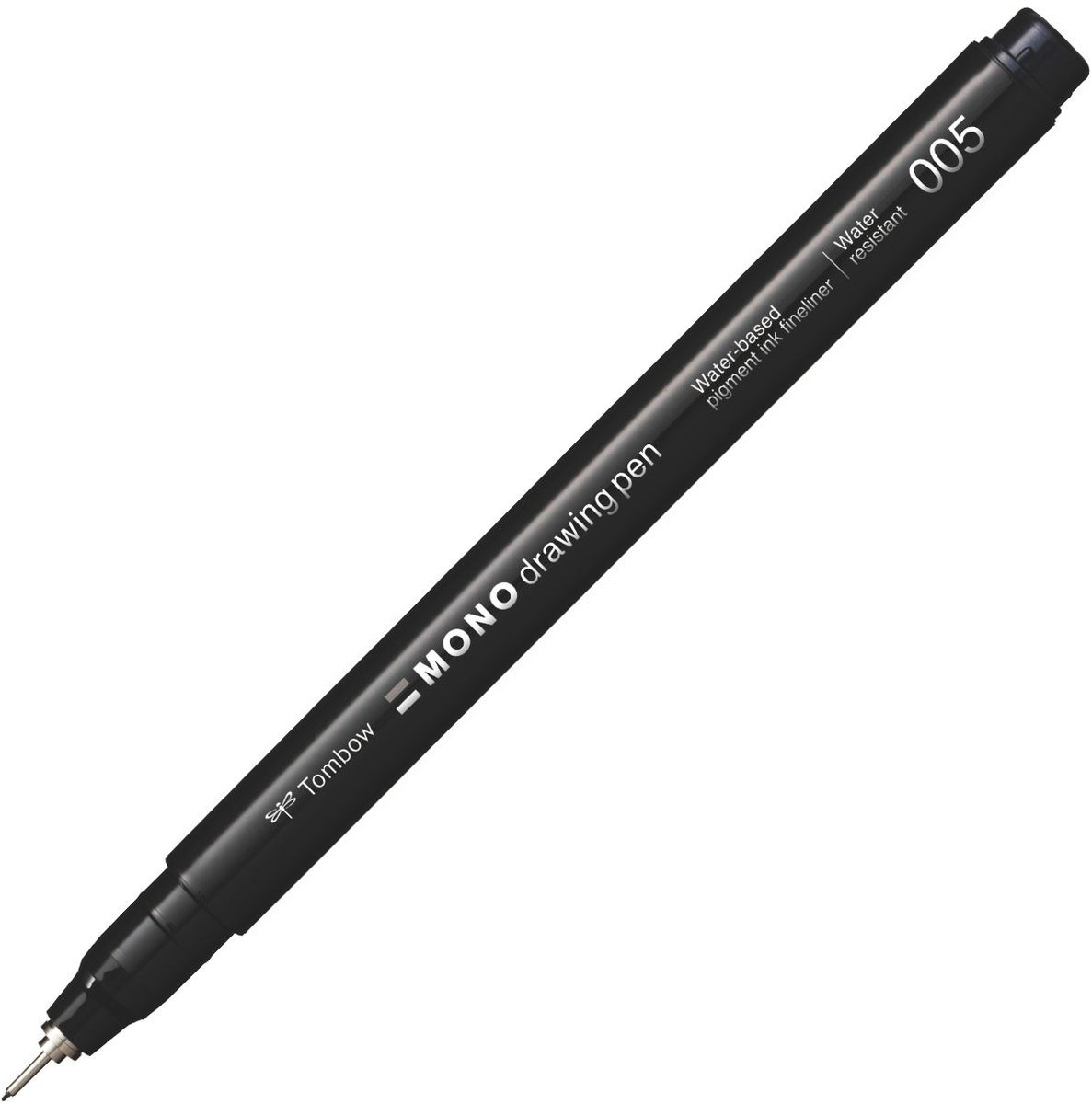 Tombow Mono Fineliner - 005 - 0.21 mm - Ultrafijne punt - Zwart