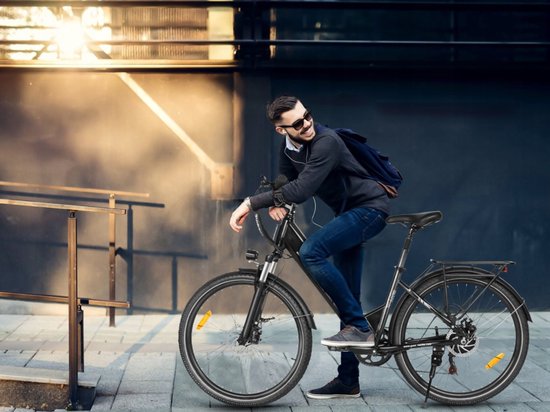 Samebike RSA01Pro-T 26'' Elektrische Fiets - 36V 15Ah, 90km Bereik, 250W Motor, 7-Speed Shimano, Dubbel Geveerd - Grijs van Merkloos — afbeelding 5
