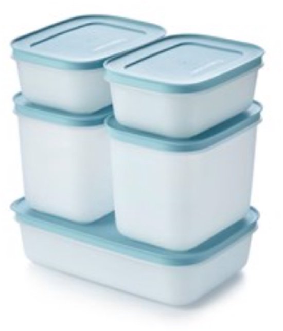 Ensemble congélateur Tupperware (5 pièces)