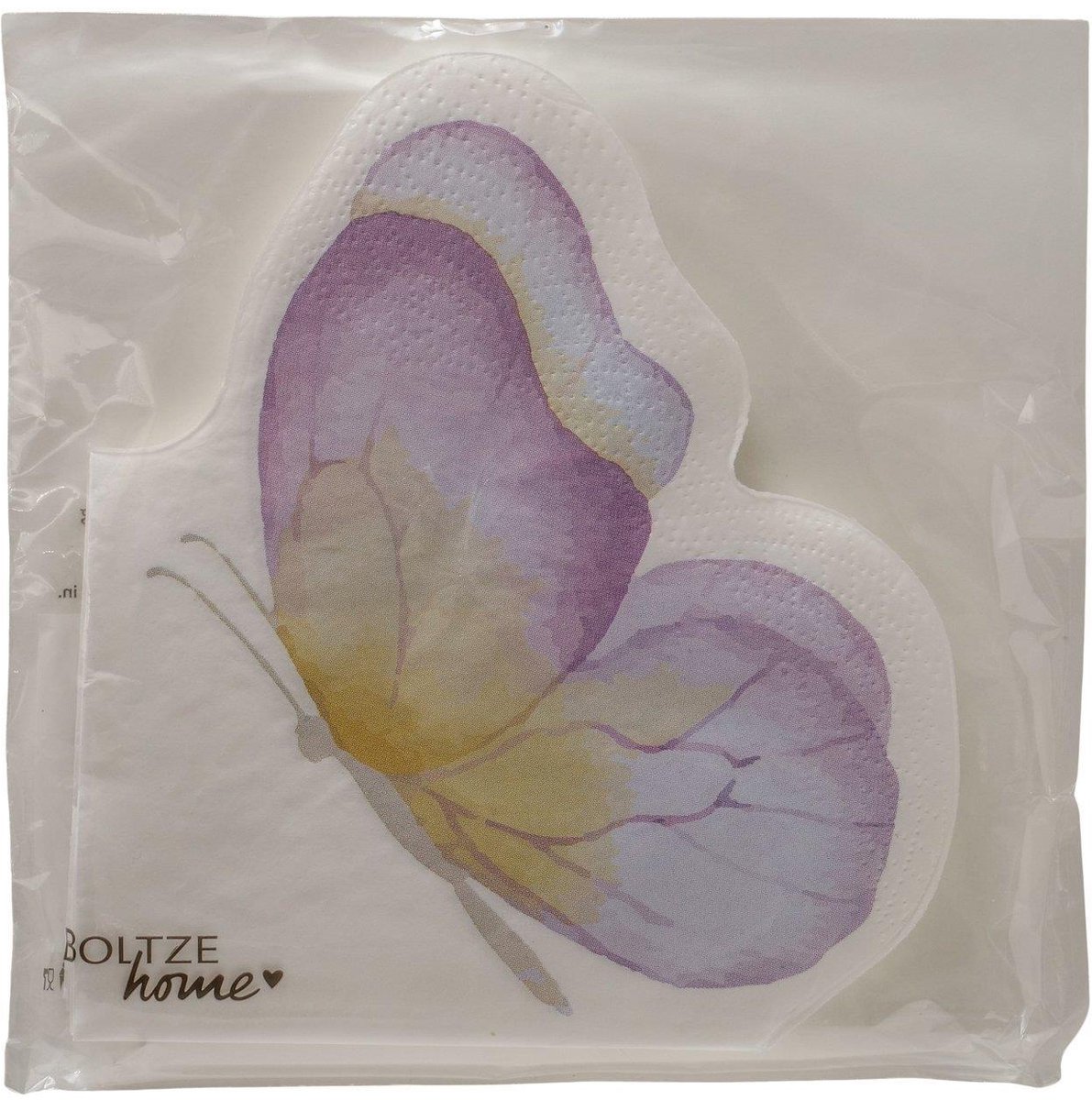 Boltze Home Servetten vlinder 16x15cm