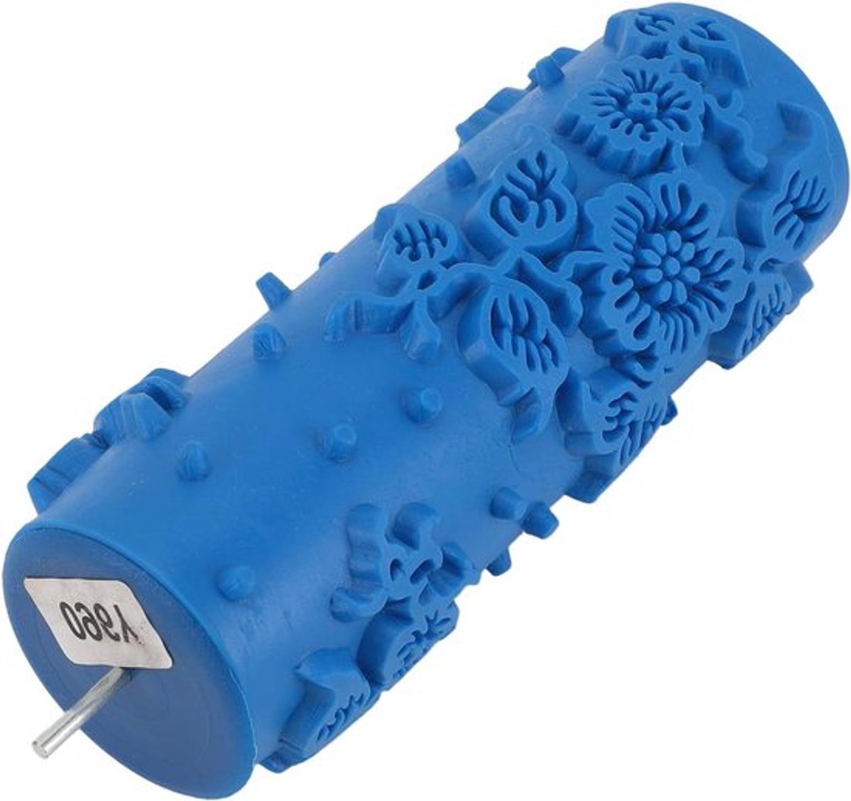 Decoratieve Reliëfroller - DIY - Multifunctioneel - Rubber - Uitstekende Dekking - Herbruikbaar - Geschikt voor Verf - Ronde Patroonverfroller, Uniek Structuurpatroon, Verbeterde Dekking, DIY Home Decor