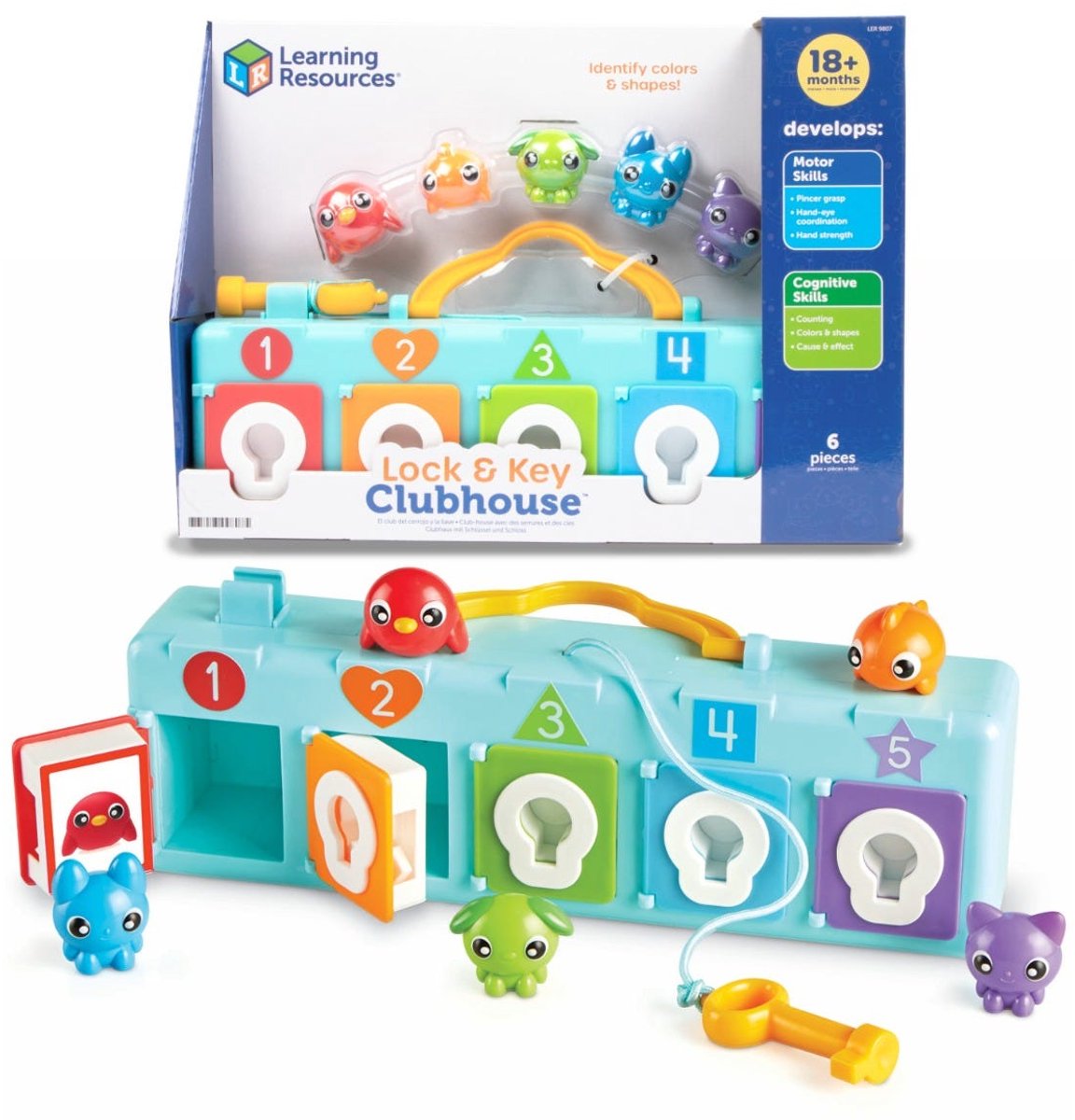 Learning Resources Lock & Key Clubhuis