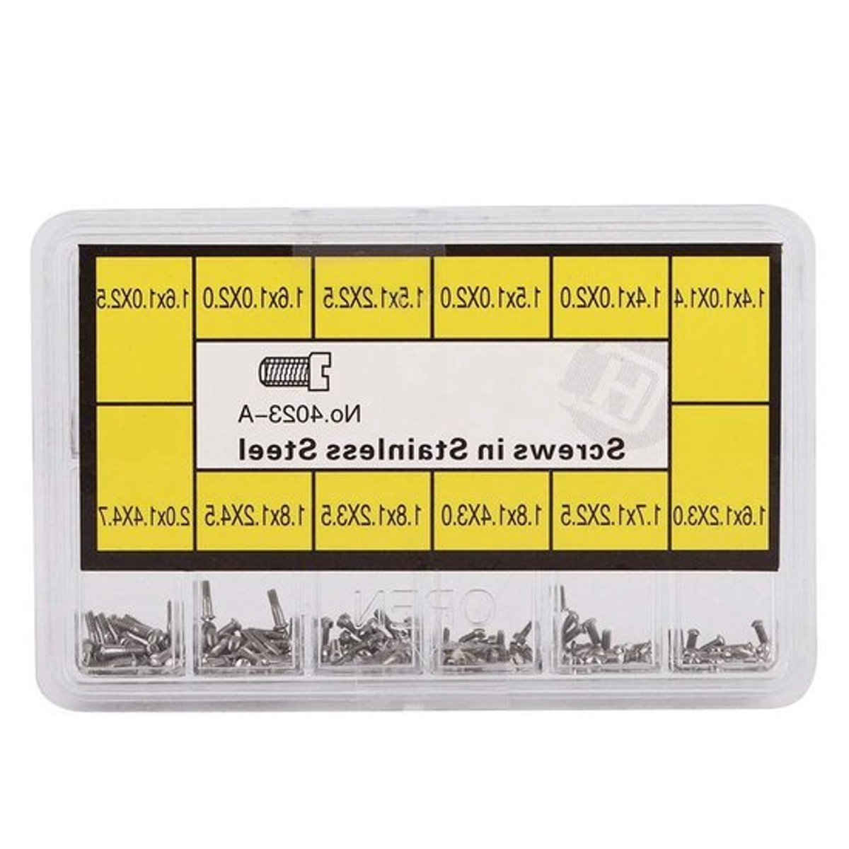 Gereedschap voor horlogemakers - Accessoires - Roestvrij stalen klok - Achterkant schroef - Horloge reparatie - Horlogemaker - Geschikt voor - Reparatie - Gereedschap - Klok - Schroef - Behuizing