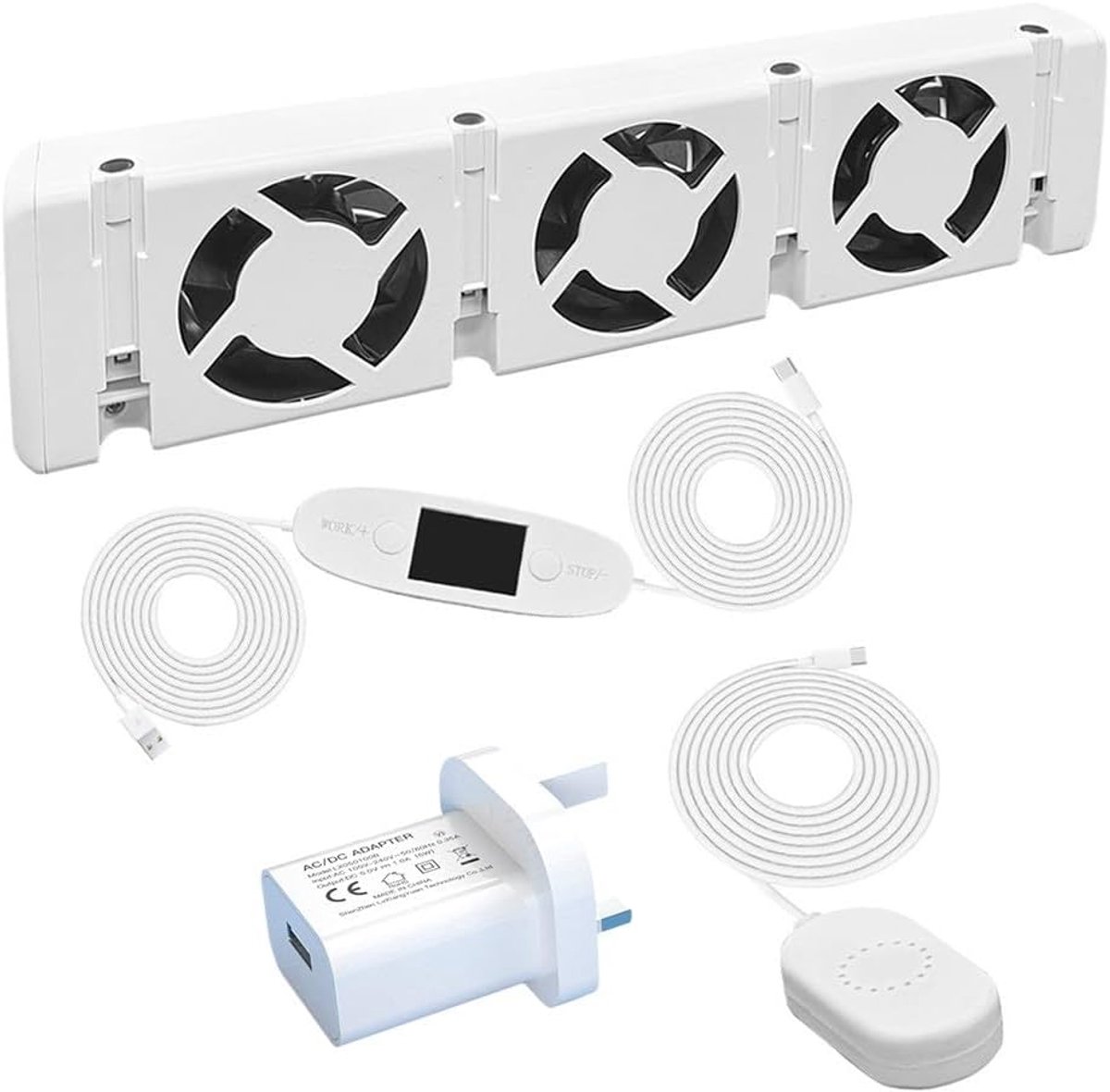 Ventilator - Koeler - Energie Besparen - Intelligente Verhoging - 517 Grams