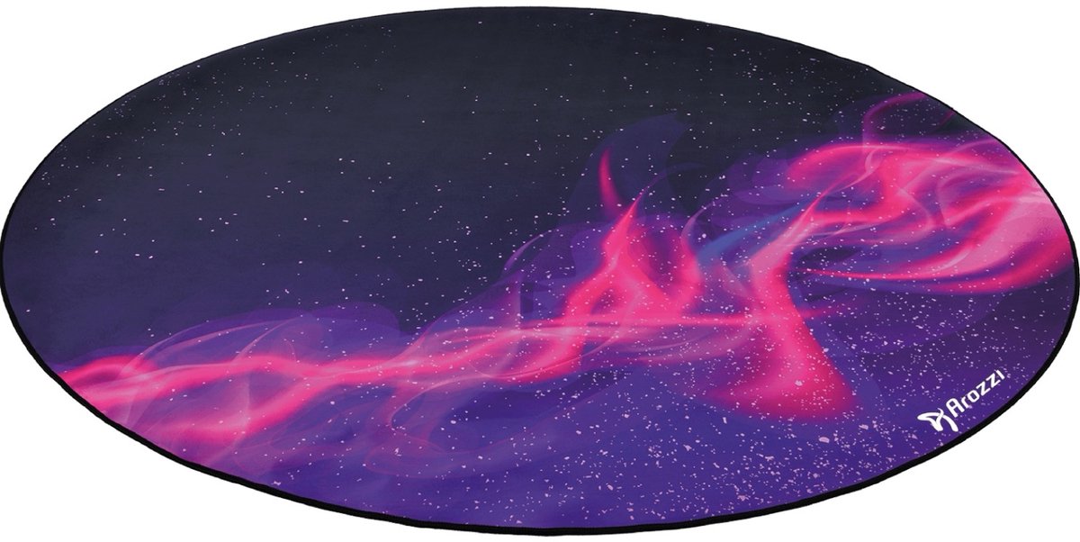 Arozzi Zona Round Vloerbeschermer voor Bureaustoel - Anti-slip - Ø121 cm - Galaxy