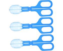 Dierenpoep Clip - Opruimklem Huisdier - Reptielen Aquarium - Comfortabele Grip - 18x7x4.5CM - Blauw