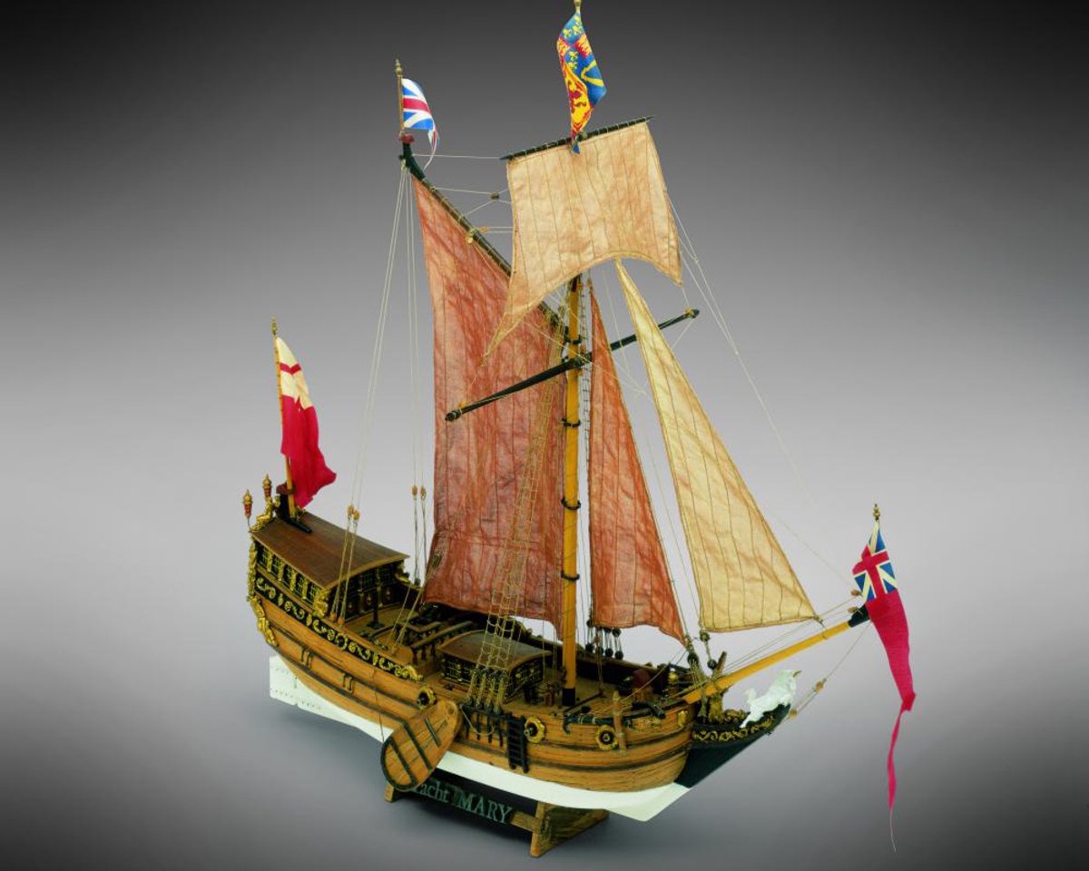 Mamoli MV28 Yacht Mary houten scheepsmodel schaal 1:54 DIY