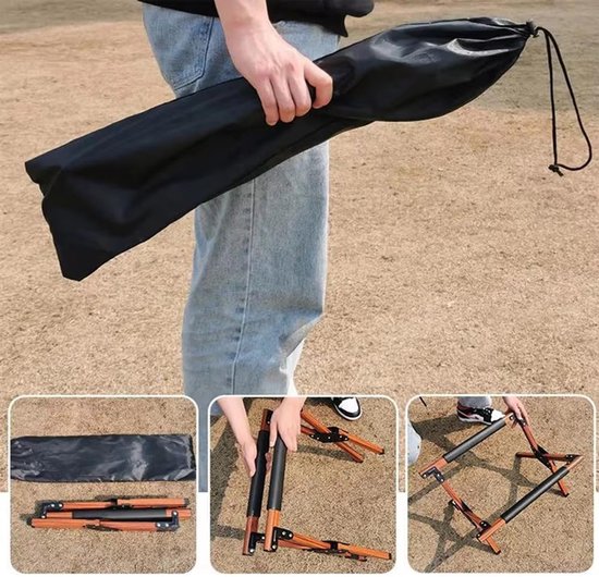 Koelbox Houder - Draagbare Standaard - Outdoor Activiteiten - Verstelbare Basis - 58 x 15 x 14 cm - As shown van Koelbox. — afbeelding 5