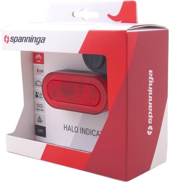 Fiets Achterlicht - LED Verlichting - Veilig Fietsen - Universele Spanning - 50mm Montage - Rood — afbeelding 2