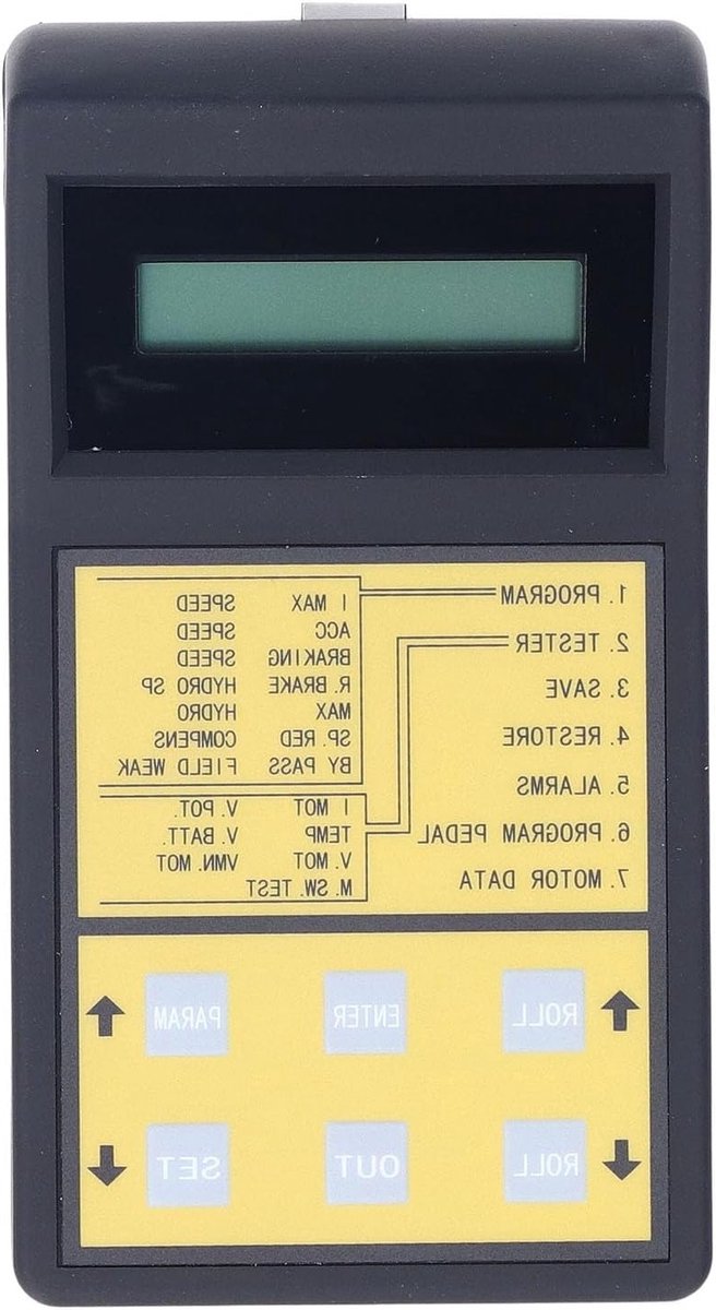 Handheld Programmeerapparaat voor ZAPI Controller - Elektrische Heftruck Foutcode Detector, Programmeren met Duurzaam ABS Materiaal, Compact en Lichtgewicht Ontwerp