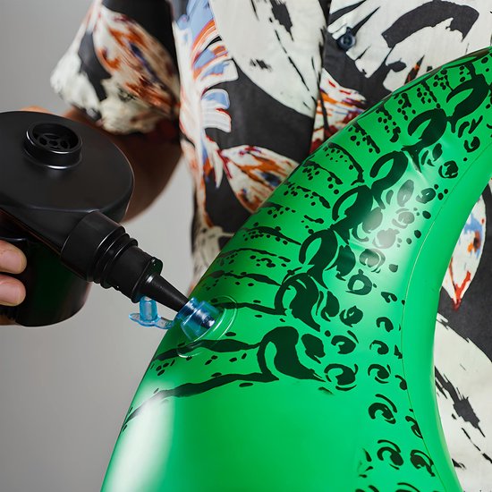 Retoo 230V Elektrische Luchtpomp - 2-in-1 Inflator en Deflator met 3 Opzetstukken — afbeelding 2