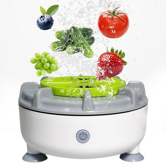 Pesticiden Reiniger - Keukenmachines -Ultrasonic Fruit & Vegetable Washer - Pesticiden Verwijderaar - USB-Fruitreiniger - Produce Purifier - Verwijder Moeiteloos Bacteriën & pesticiden - voor Het Reinigen van Fruit, Groenten