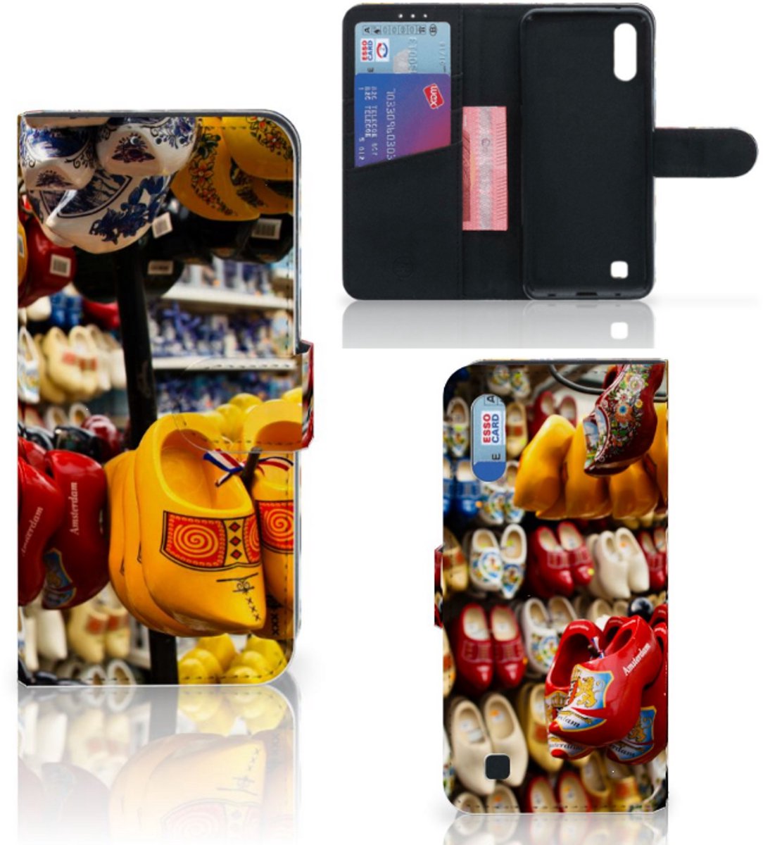 Samsung Galaxy M10 Flip Cover Klompen
