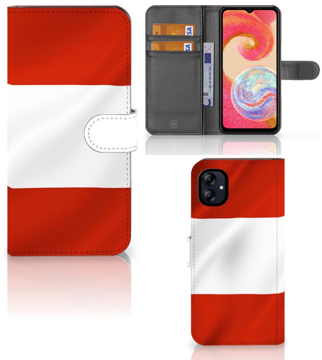 Samsung Galaxy A04e Bookstyle Case Oostenrijk