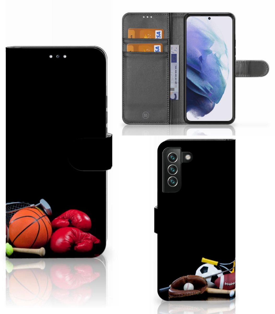 Samsung Galaxy S22 Plus Wallet Case met Pasjes Sports
