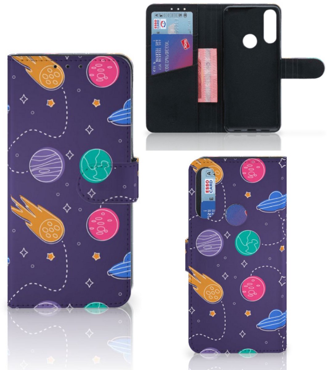 Alcatel 1S 2020 Wallet Case met Pasjes Space
