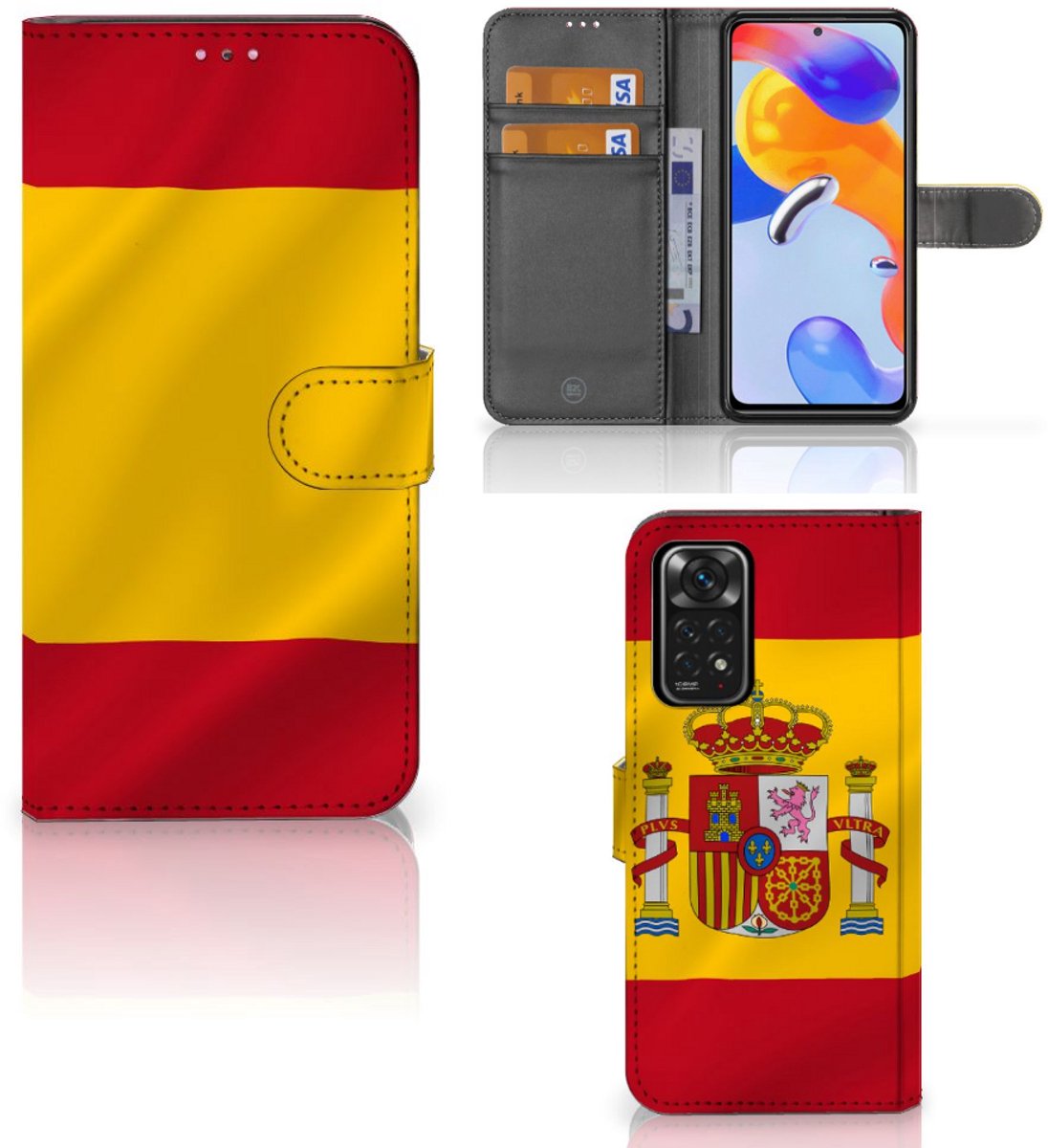 Xiaomi Redmi Note 11 Pro 5G/4G Bookstyle Case Spanje