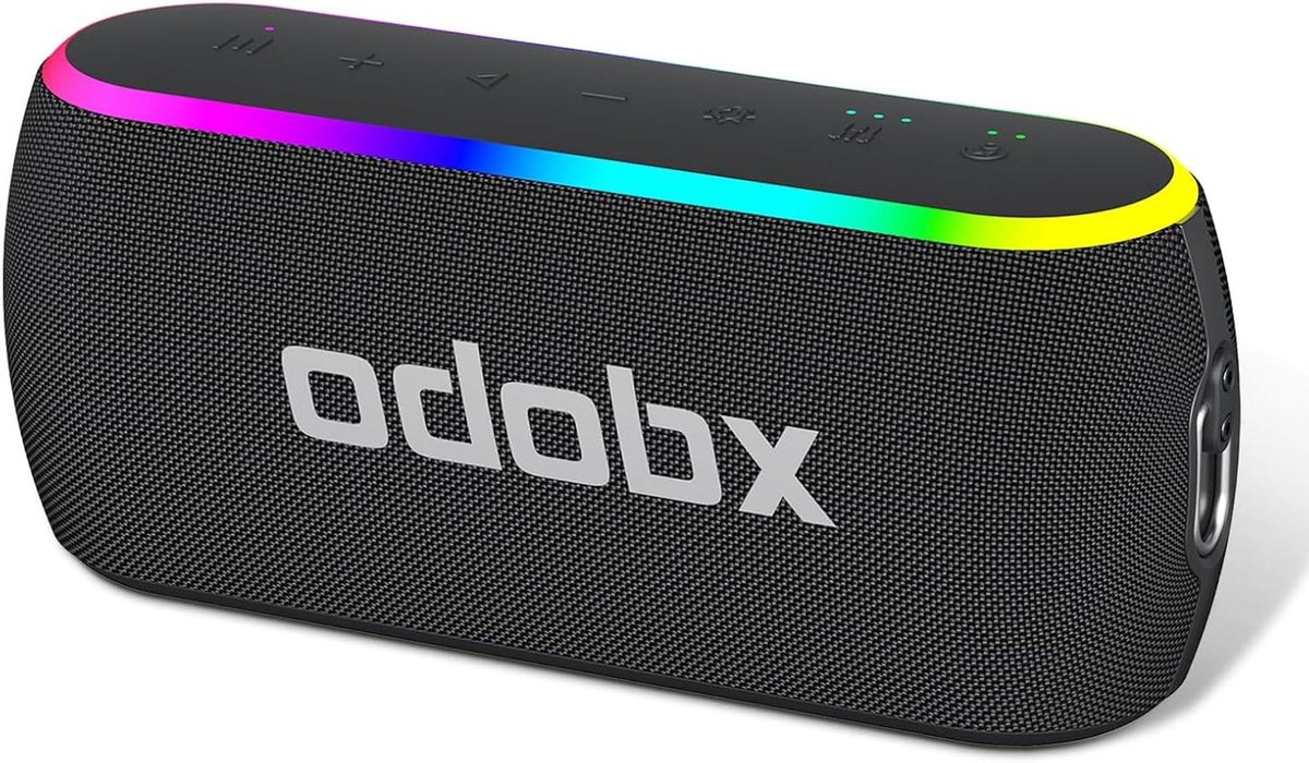 xdobo X8 III draagbare Bluetooth-luidspreker, 60 W met RGB-verlichting, TWS-surroundgeluid, Type-C