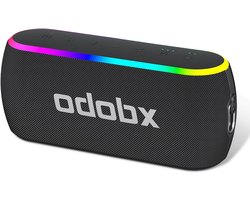xdobo X8 III draagbare Bluetooth-luidspreker, 60 W met RGB-verlichting, TWS-surroundgeluid, Type-C