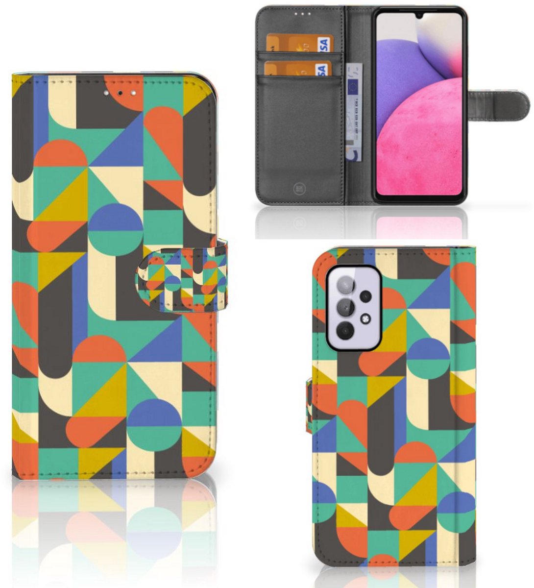 Samsung Galaxy A33 5G Telefoon Hoesje Funky Retro