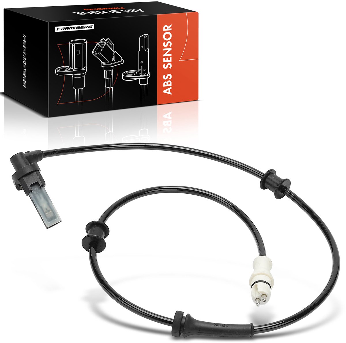 Frankberg 1x ABS Sensor Achteras Links voor Renault
