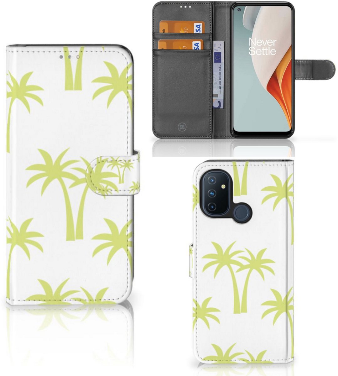 OnePlus Nord N100 Hoesje Palmtrees