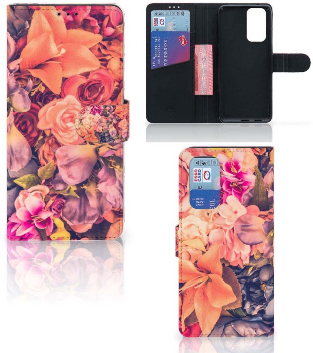 OnePlus 9 Pro Hoesje Bosje Bloemen