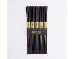 Tokyo Design Studio eetstokjes set zwart hout