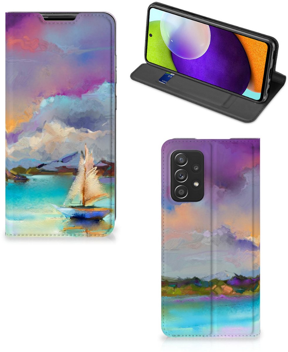 Bookcase Samsung Galaxy A52 Boat