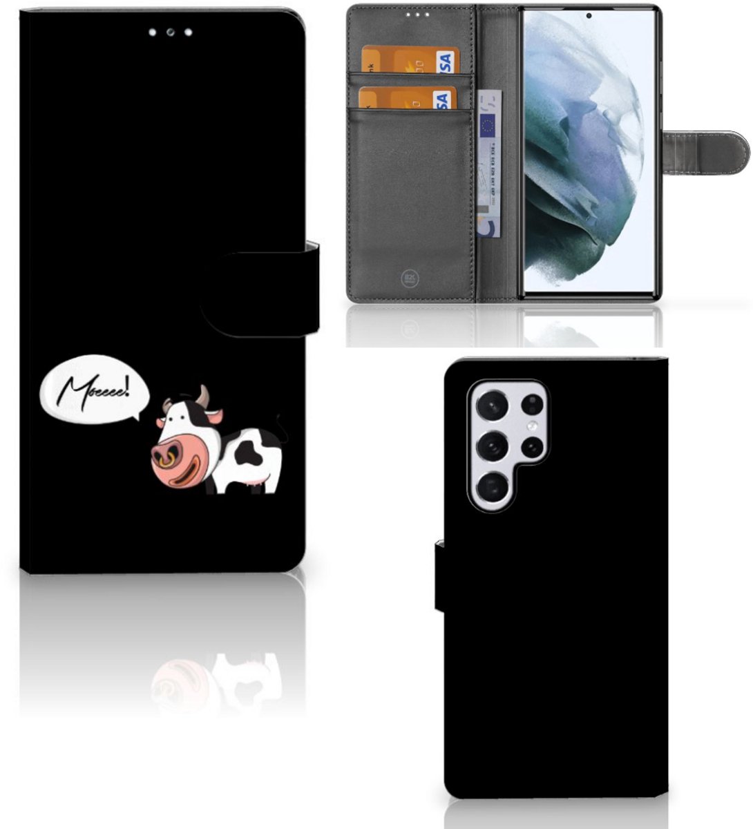 Samsung Galaxy S22 Ultra Leuk Hoesje Cow