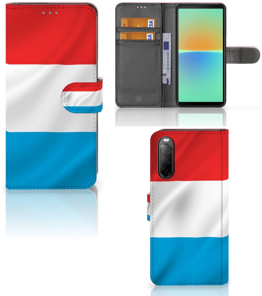 Sony Xperia 10 IV Bookstyle Case Luxemburg