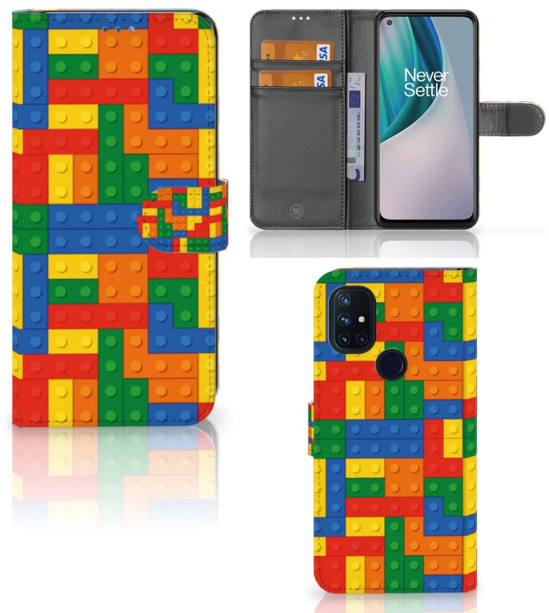 OnePlus Nord N10 Telefoon Hoesje Blokken