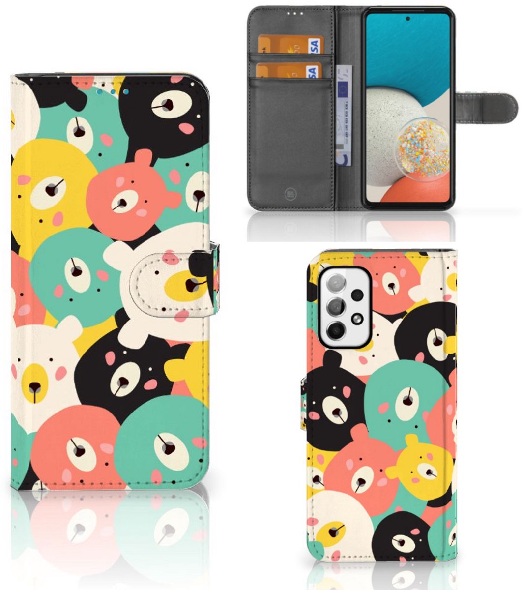 Samsung Galaxy A73 5G Leuk Hoesje Bears