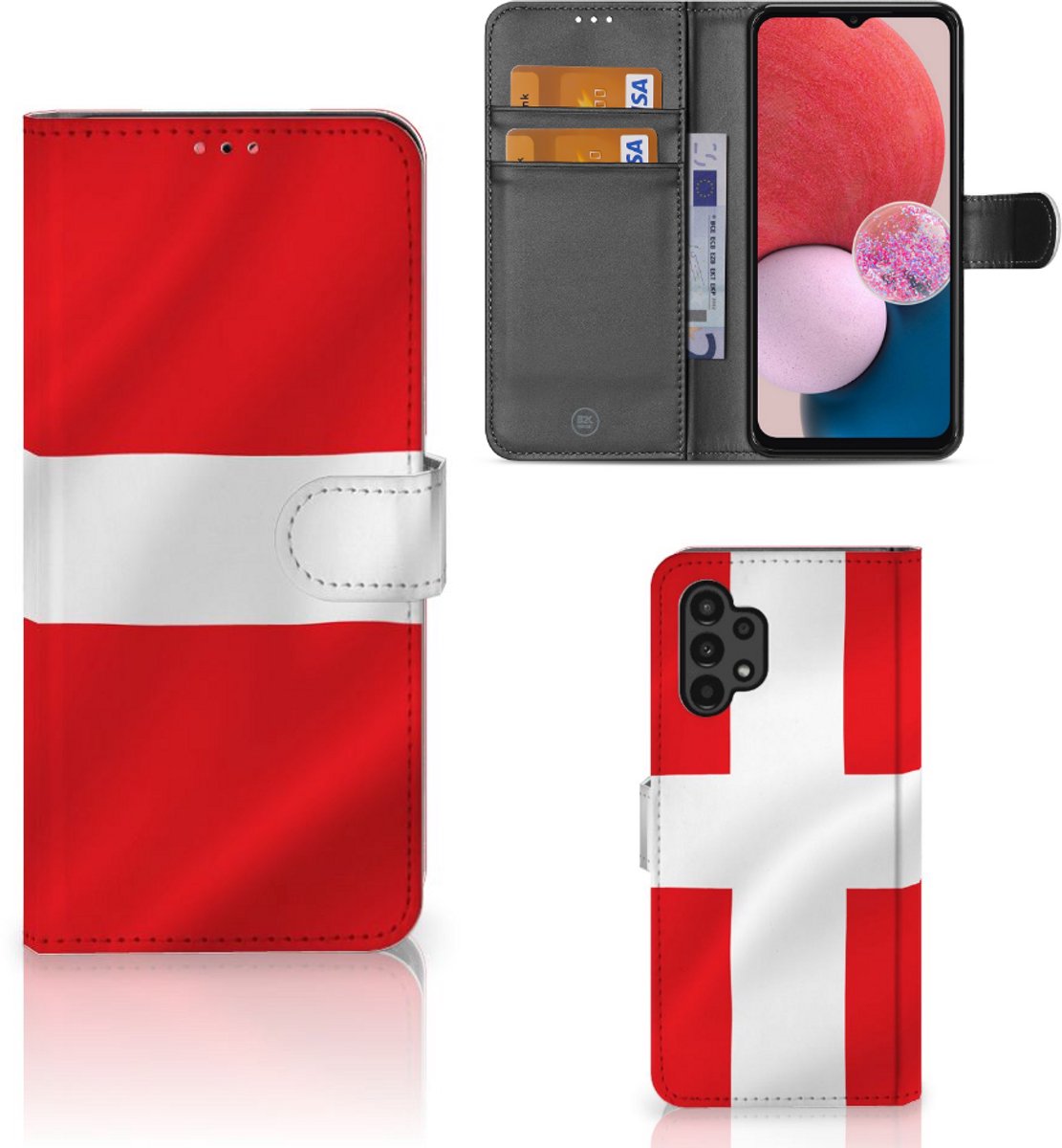 Samsung Galaxy A13 (4G) Bookstyle Case Denemarken