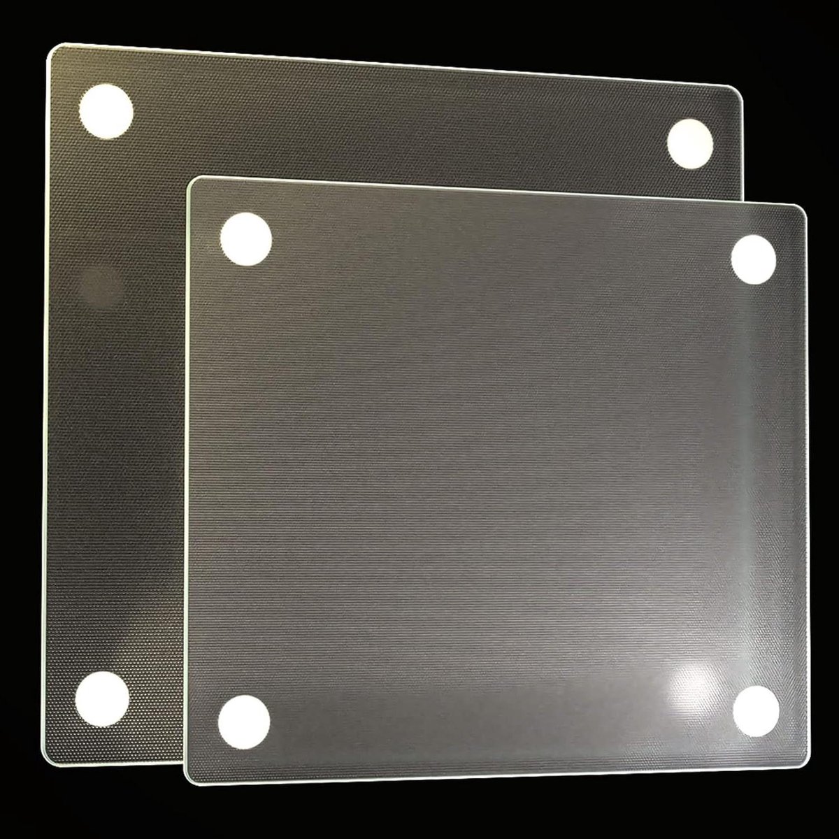 Glazen Muismat - Bureau Accessoire - Nauwkeurig Werken - Gehard Glas - 235 cm - Transparant