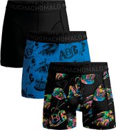 Muchachomalo Jongens Boxershorts – 3 Pack – 95% Katoen – Kinderkleding - Stevig Ondergoed – Jongens Onderbroeken