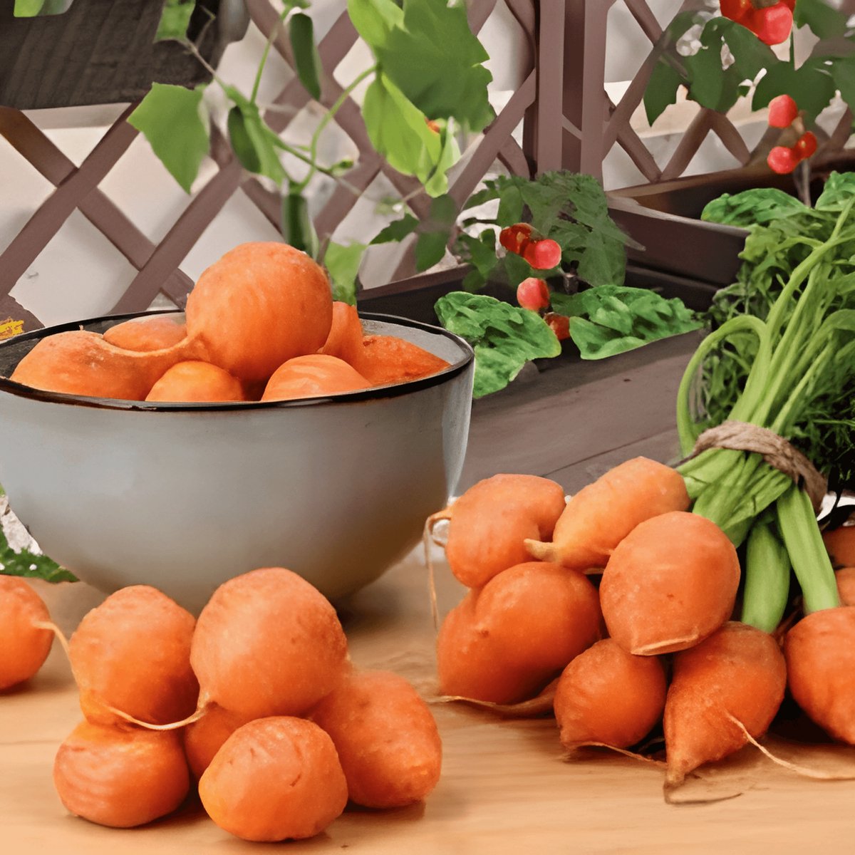 Wortel Parijse Markt Zaden Daucus Carota Eenjarig