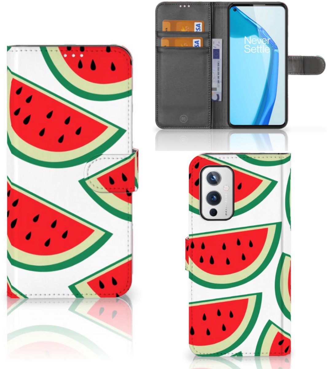 OnePlus 9 Book Cover Watermelons