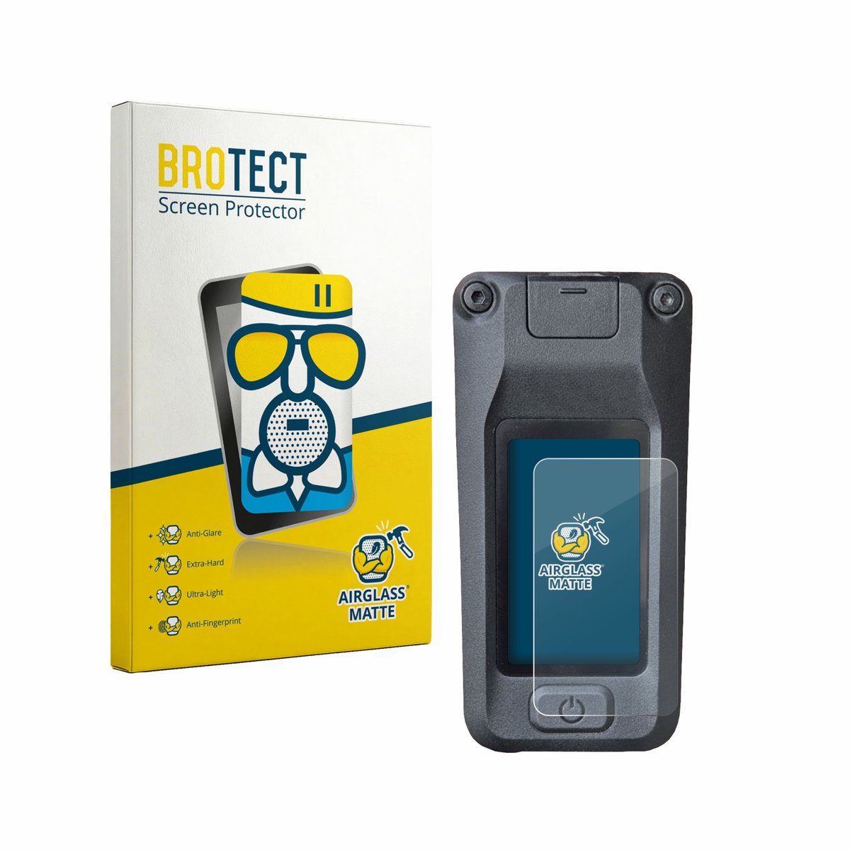 BROTECT - Screenprotector voor Amflow DJI Avinox - Folie Beschermfolie Beschermglas matte
