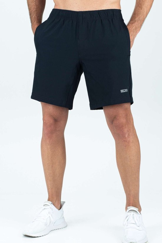 Sjeng Sports ANTAL Tennis Short Heren Navy Stretch Comfortabele Sportbroek met zakken