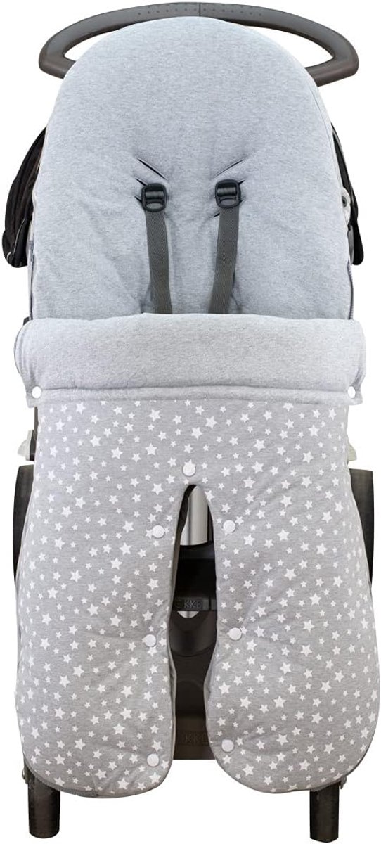 Kinderwagen Voetzak - Wandelwagenzak Babydeken - Comfortabele Wandelingen - Oeko-tex Gecertificeerd - 110 x 48 cm - Happy Dino — afbeelding 5
