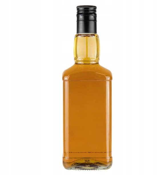 Bimberek Daniels Serie - Glazen Fles voor Whisky - 500ml - Decoratief - Hoogwaardige Kwaliteit van Bimberek — afbeelding 4