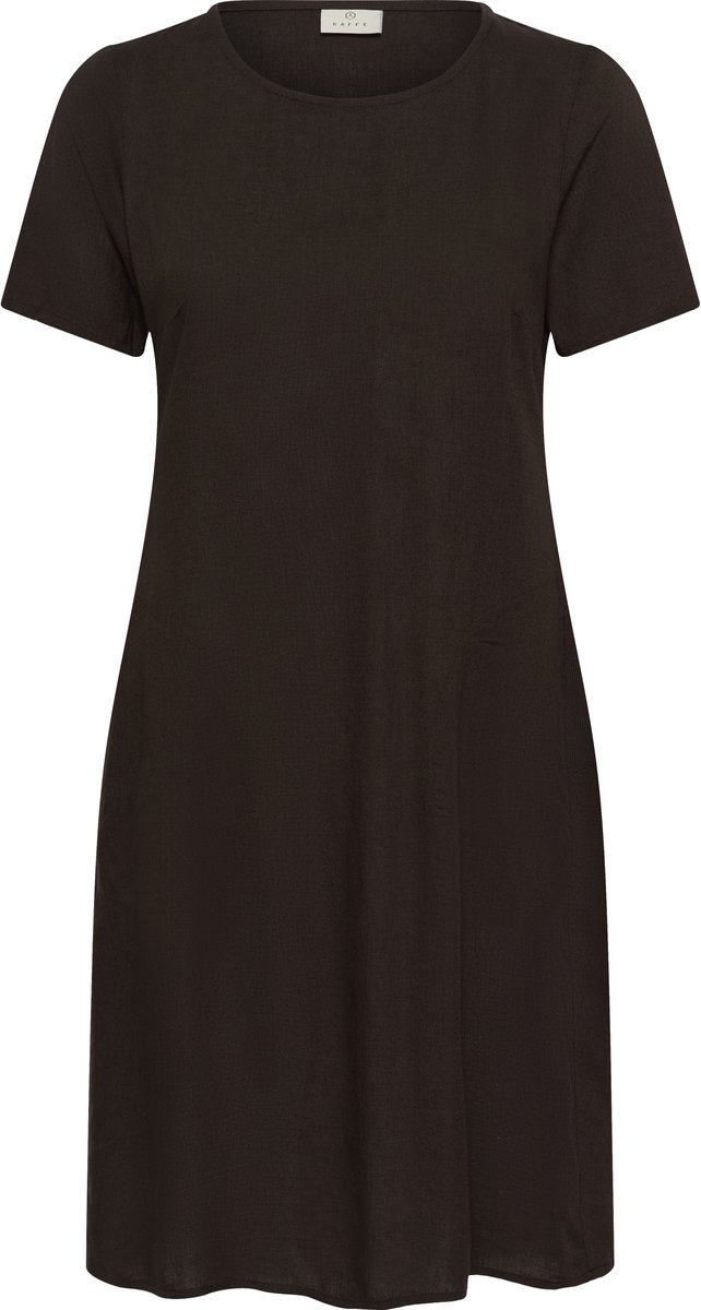Kaffe KAmilia Dress Dames Jurk - Black Coffee