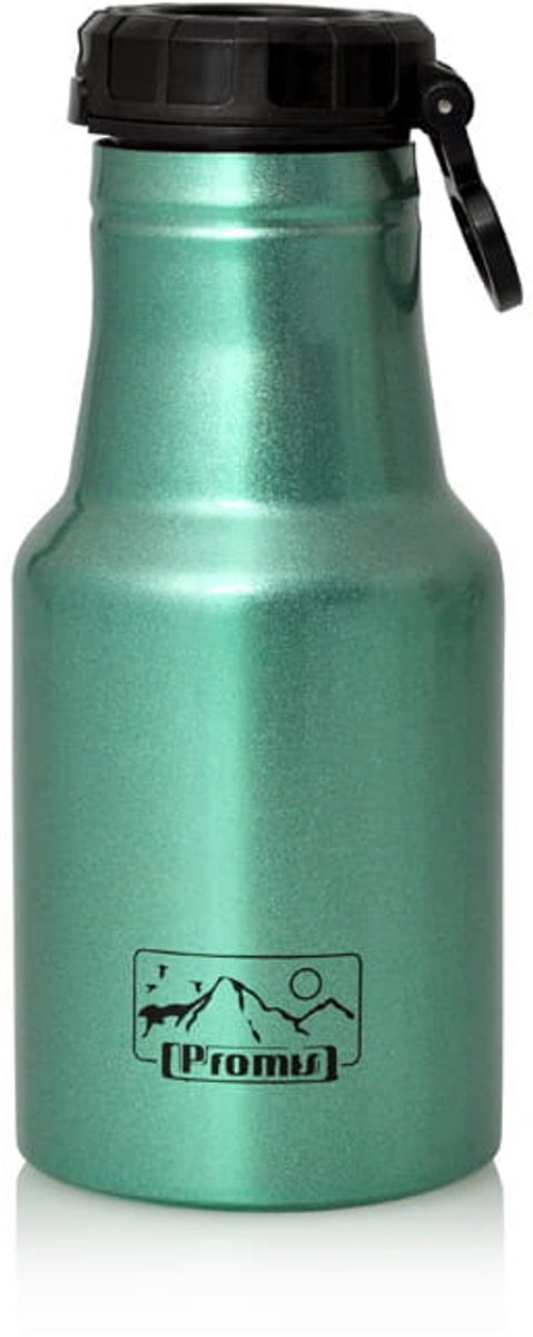 Promis TMF-B35 - Thermosfles - RVS - 350ml - Groen